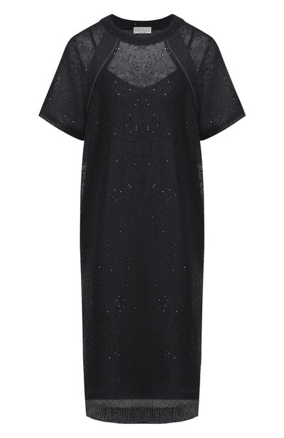 Женское платье с пайетками BRUNELLO CUCINELLI, арт. M10572A90