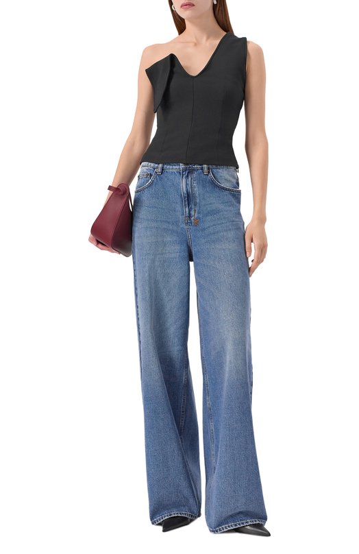 Топ MSGM 3941MDT05/257608 Чёрный  3941MDT05/257608 Фото 2