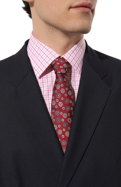 Шелковый галстук CANALI, арт. 18/HJ03965, фото 2