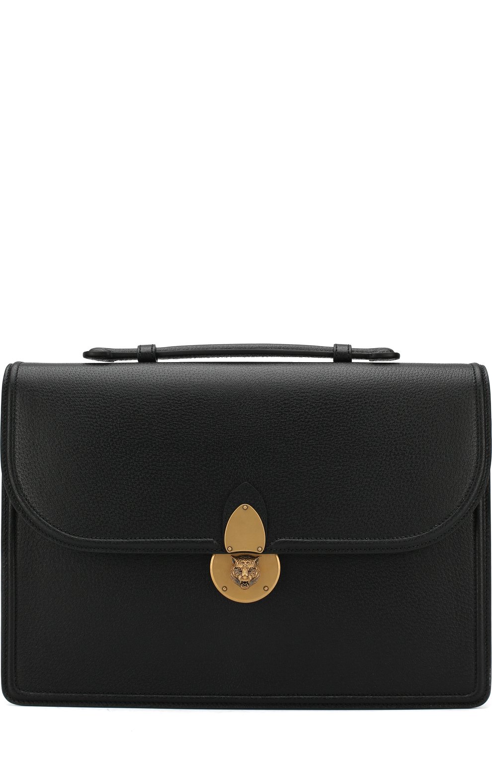 Кожаный портфель с плечевым ремнем GUCCI, арт. 495657/DJ2JD, фото 1