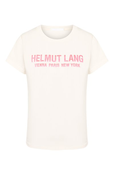 Женская хлопковая футболка HELMUT LANG, арт. K01DW504