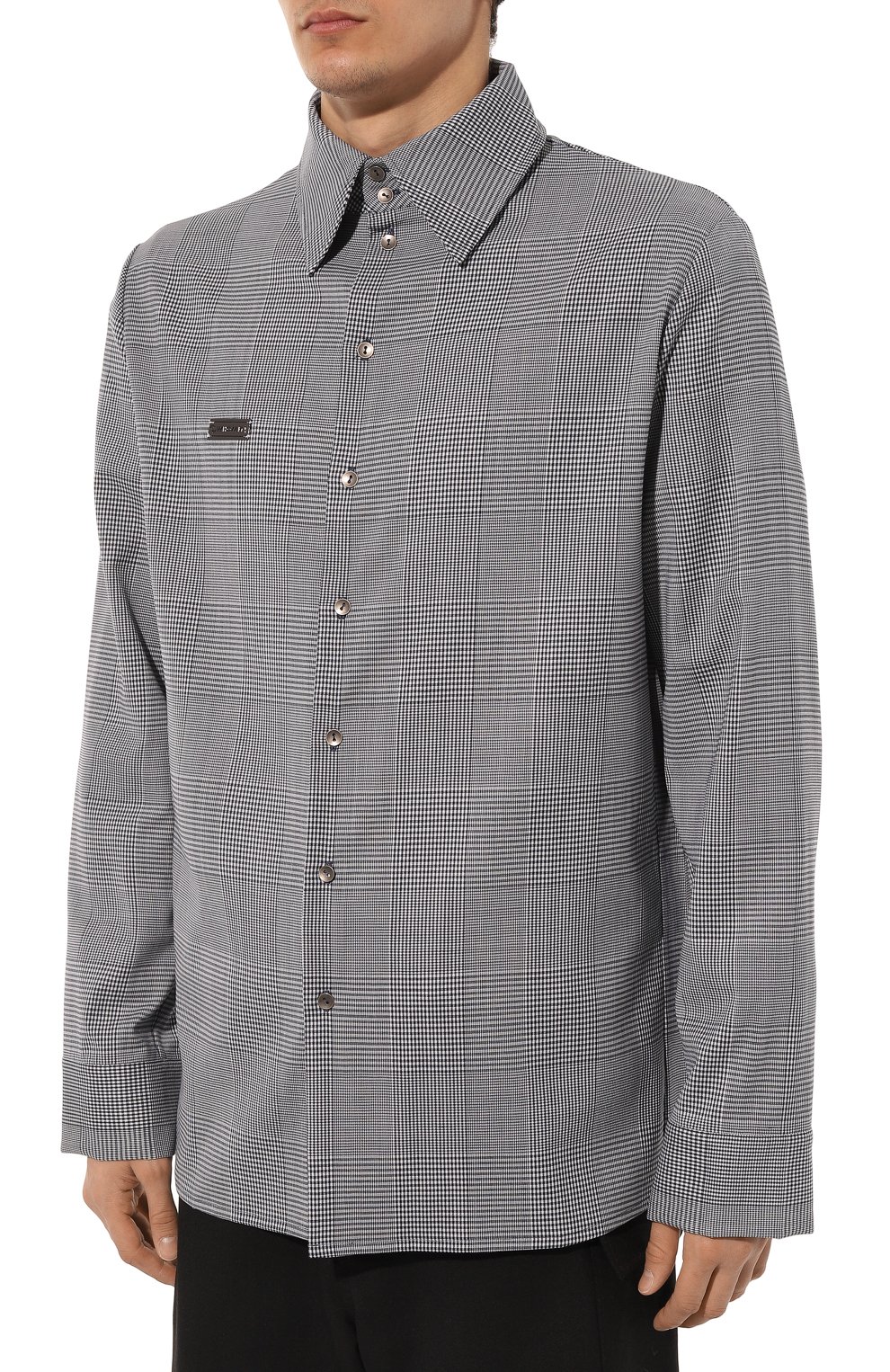 Шерстяная рубашка WHO_AM, арт. MS2-SV238-BLU, фото 3