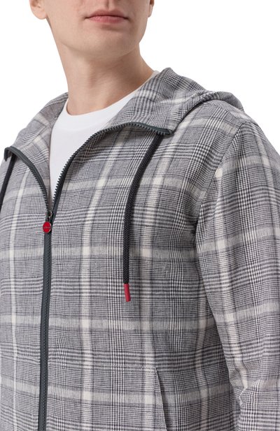 Льняная рубашка KITON, арт. UMC010H09638, фото 5