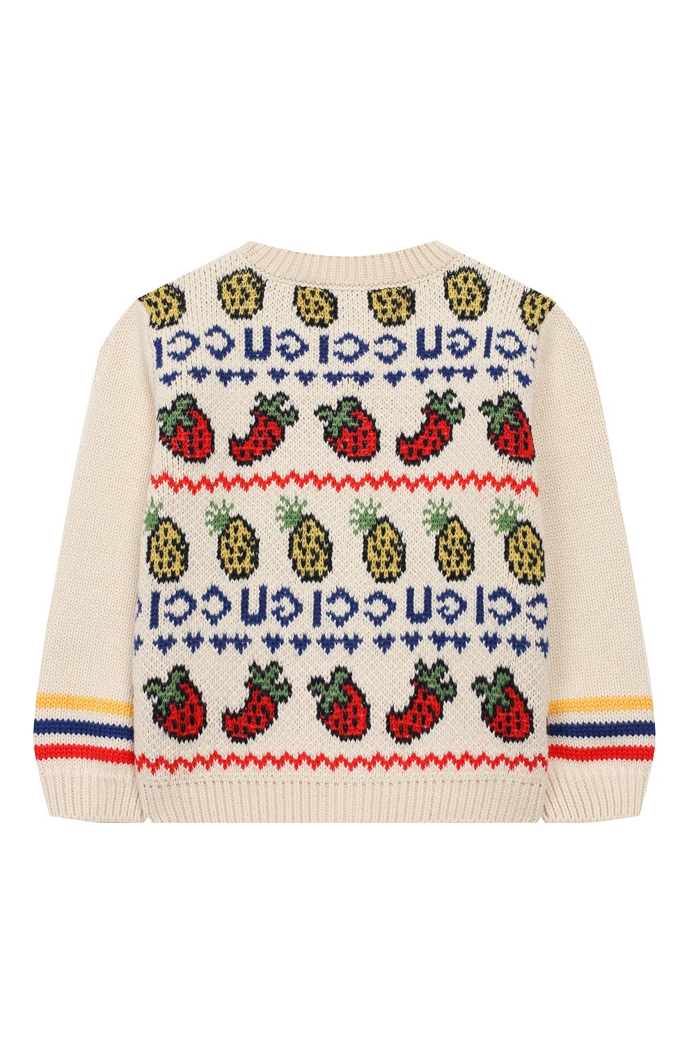 Кардиган из шерсти и хлопка GUCCI, арт. 580163/XKAVT, фото 2