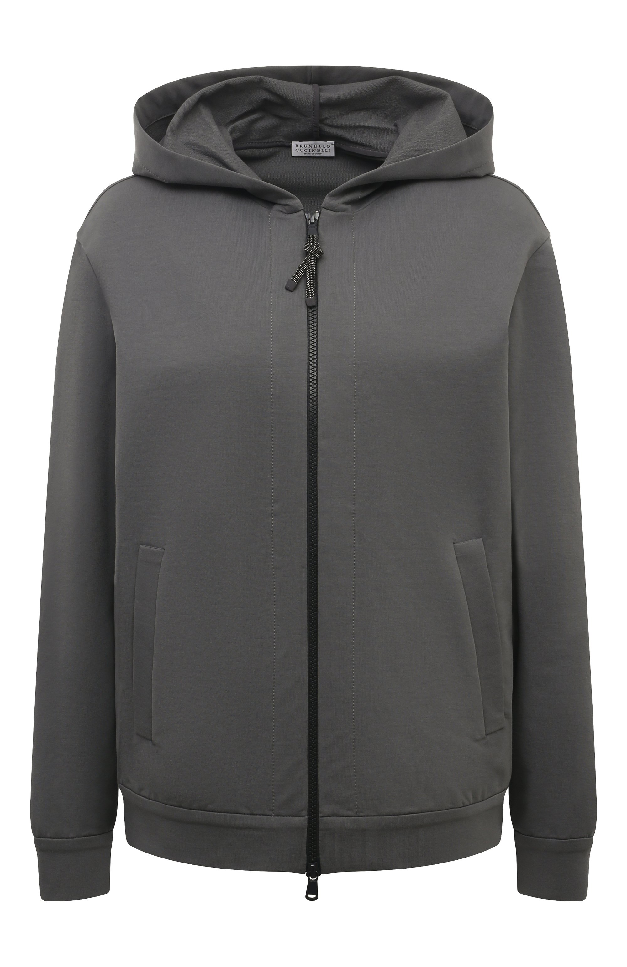 Хлопковая толстовка BRUNELLO CUCINELLI, арт. MH827B1190, фото 1