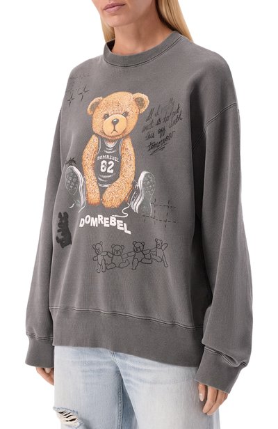 Хлопковый свитшот DOMREBEL, арт. PLAY SKETCH/SWEATSHIRT, фото 3
