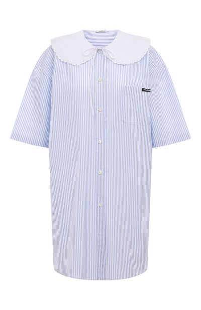 Женское хлопковое платье MIU MIU, арт. MF4528-10MI-F0012