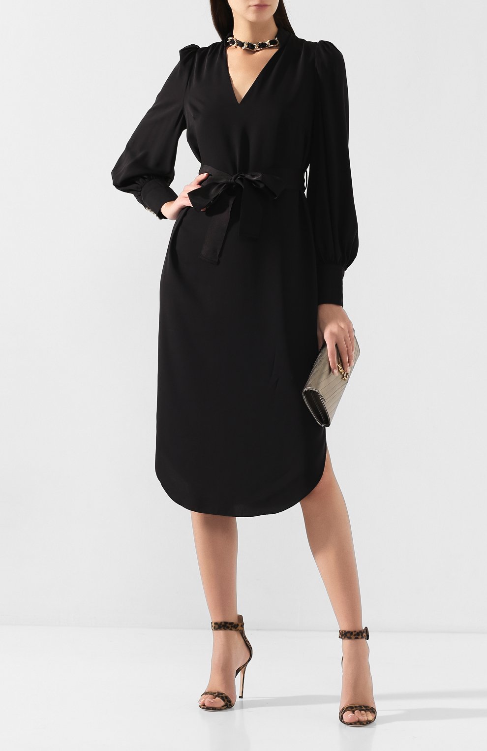 Платье с поясом ZIMMERMANN, арт. 6789DRESP, фото 2