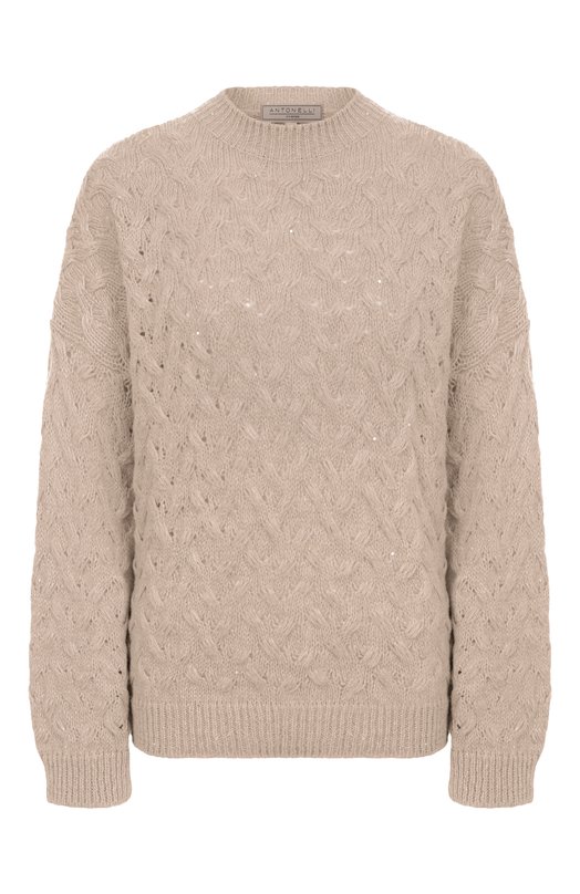 Свитер из шерсти и кашемира Antonelli Firenze 41673P/40795 Бежевый 41673P/40795