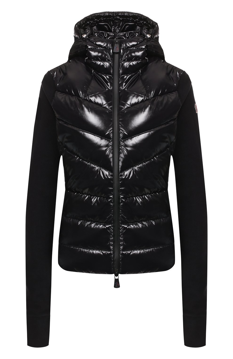 Утепленный кардиган MONCLER черного цвета по цене 42800 руб., арт. E2-098-84513-00-80093, фото 1 Утепленный кардиган MONCLER, арт. E2-098-84513-00-80093, фото 1