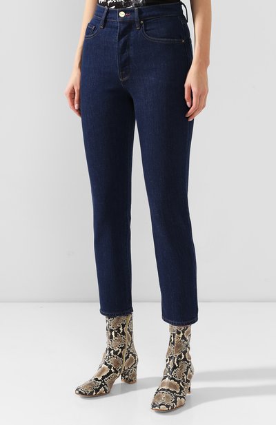 Джинсы FRAME DENIM синего цвета по цене 23600 руб., арт. L0J439, фото 3 Джинсы FRAME DENIM, арт. L0J439, фото 3