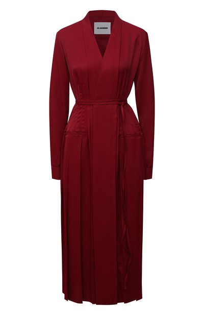 Женское платье из вискозы JIL SANDER, арт. JSWT506706-WT381500