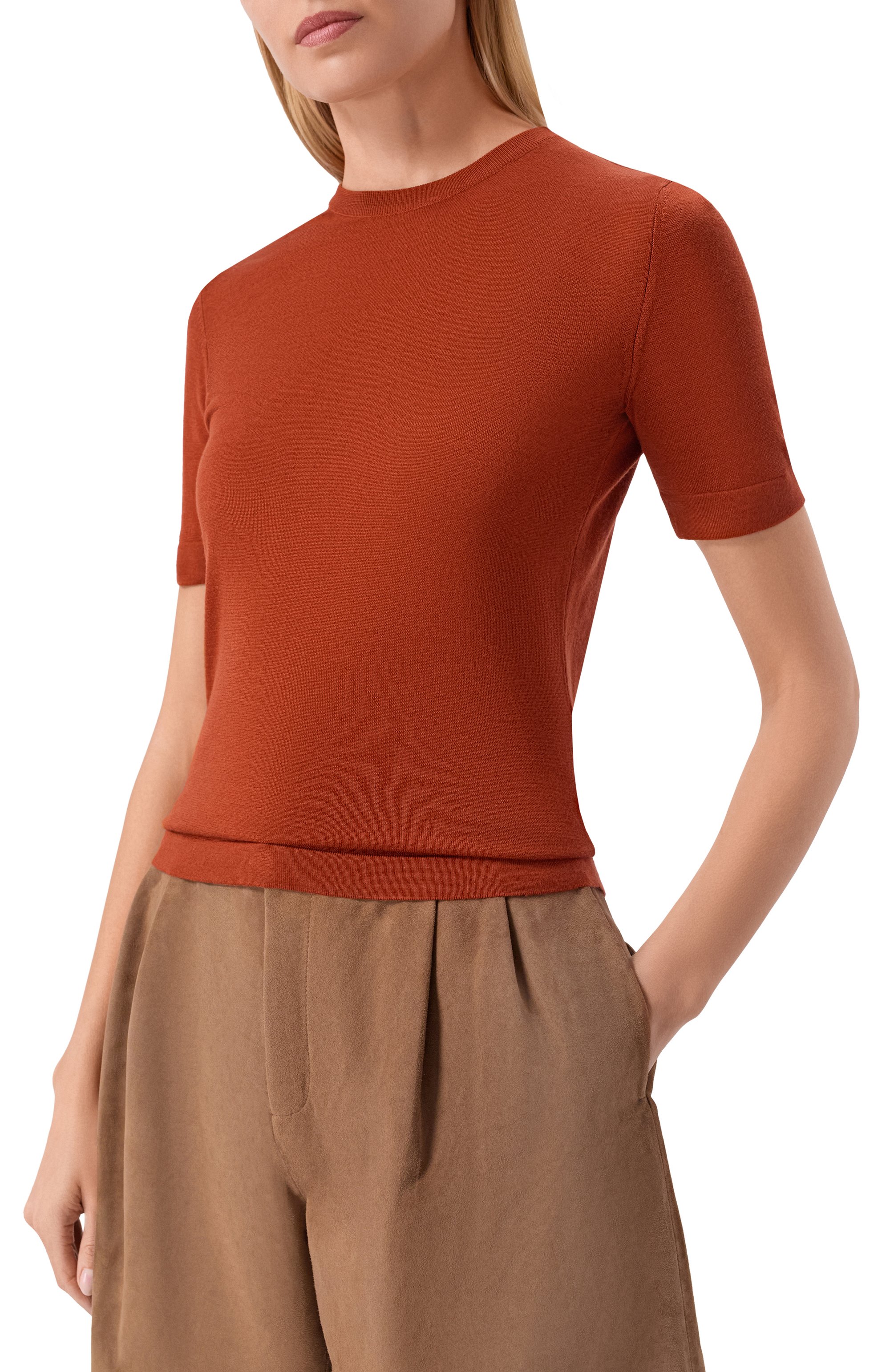 Пуловер из кашемира и шелка MVST, арт. M26.CSW.K418/JAIPUR, фото 3