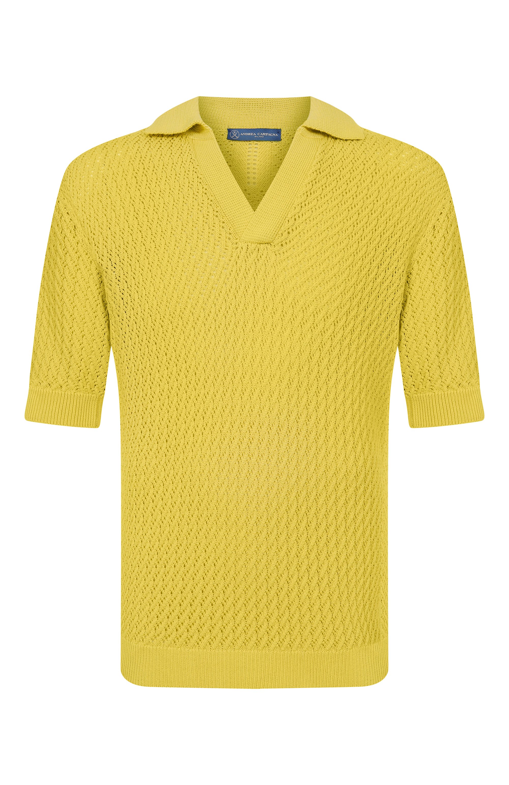 Хлопковое поло ANDREA CAMPAGNA, арт. M5426-9022, фото 1