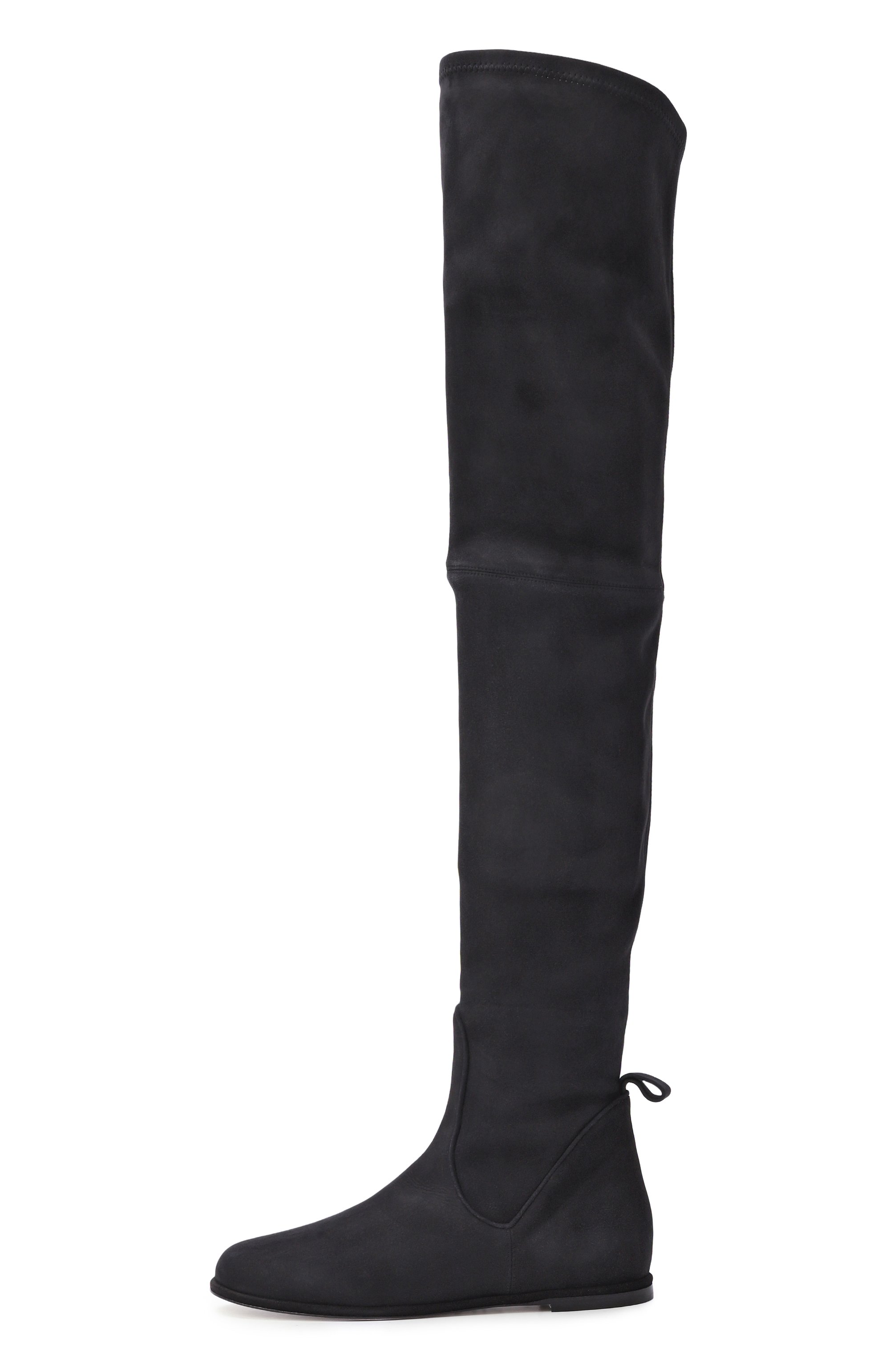 Замшевые ботфорты KITON, арт. D60833K0520H04, фото 4