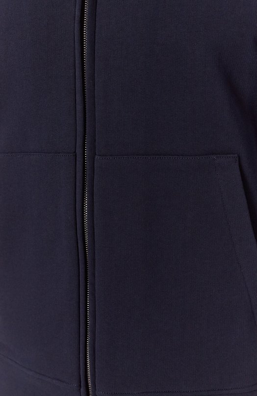 Хлопковая толстовка Canali T0896/MJ02251 Синий  T0896/MJ02251 Фото 5