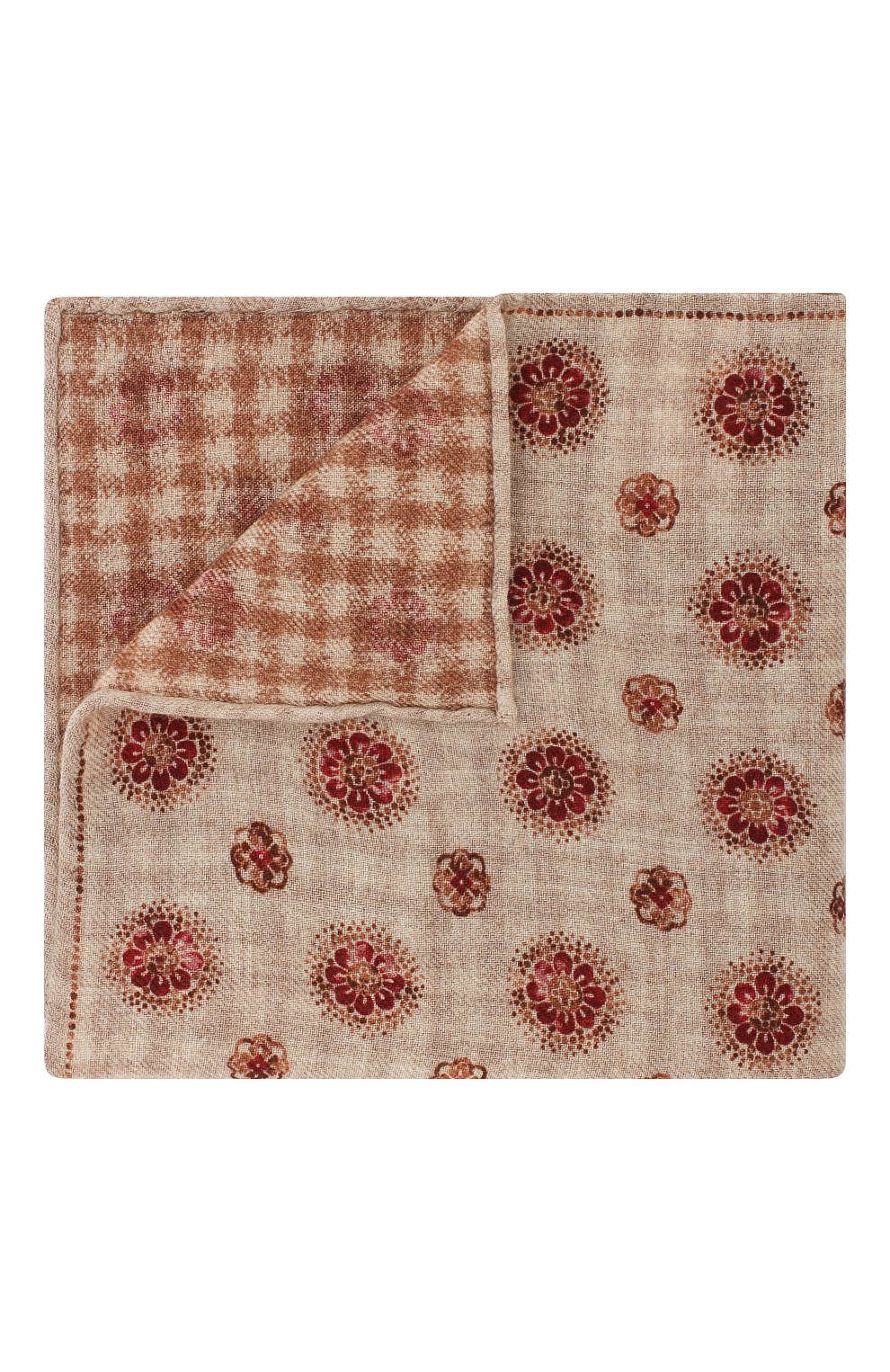 Шерстяной платок BRUNELLO CUCINELLI бордового цвета по цене 22400 руб., арт. ML8430091, фото 1 Шерстяной платок BRUNELLO CUCINELLI, арт. ML8430091, фото 1