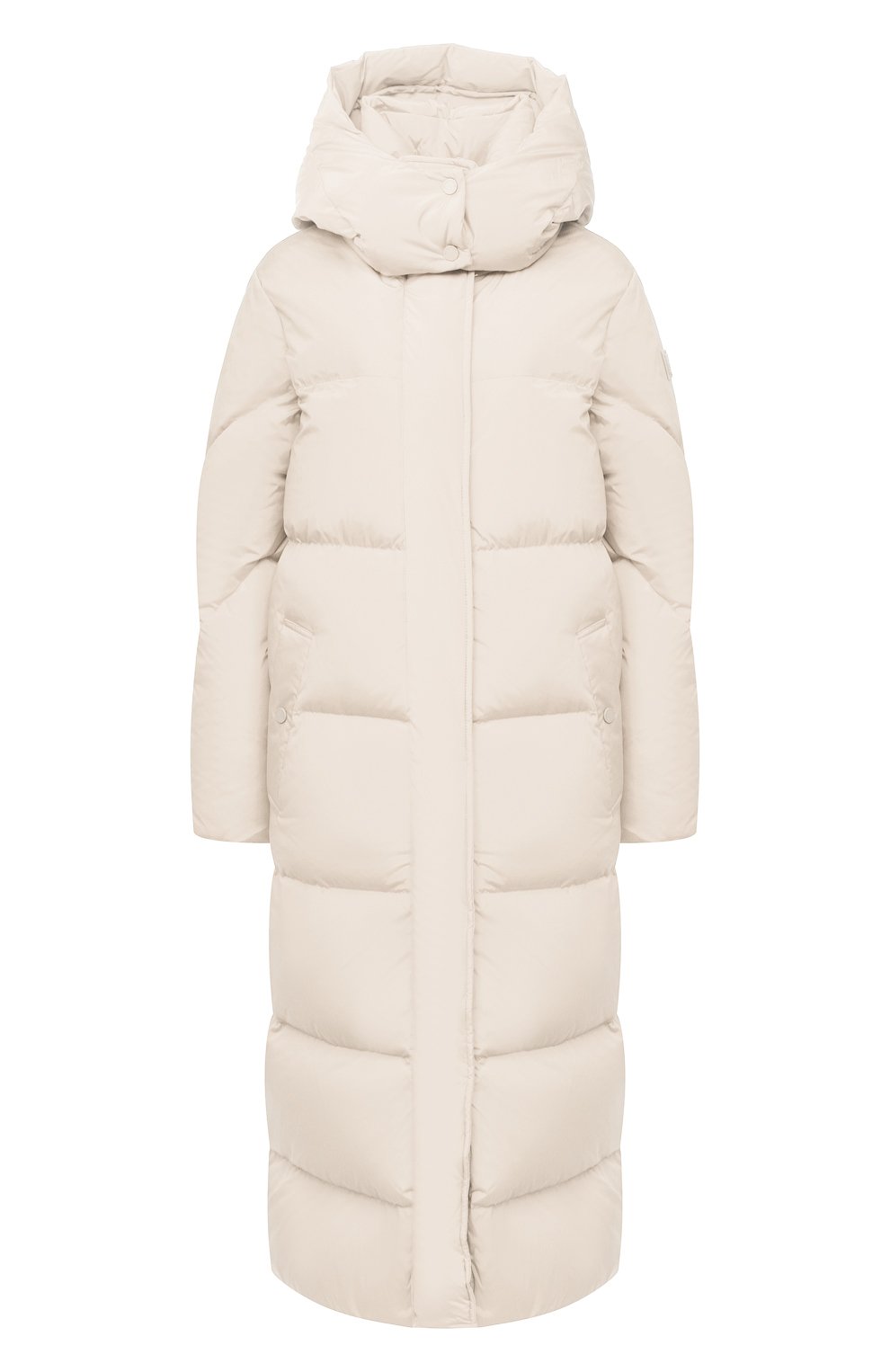 Пуховик WOOLRICH светло-бежевого цвета по цене 95700 руб., арт. CFWW0U0312FR/UT1148, фото 1 Пуховик WOOLRICH, арт. CFWW0U0312FR/UT1148, фото 1