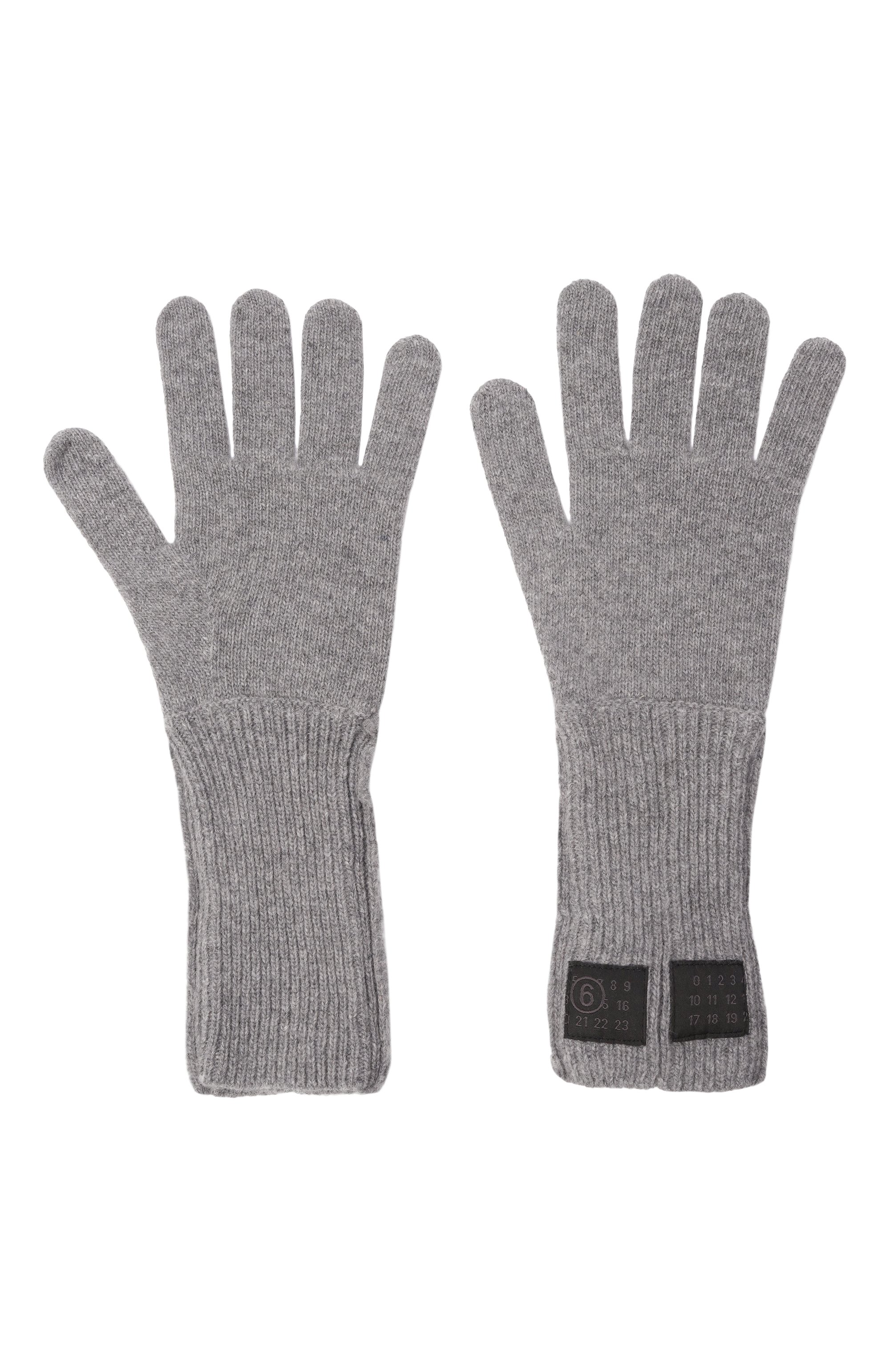Шерстяные перчатки MM6, арт. S62TS0078/M13198, фото 3