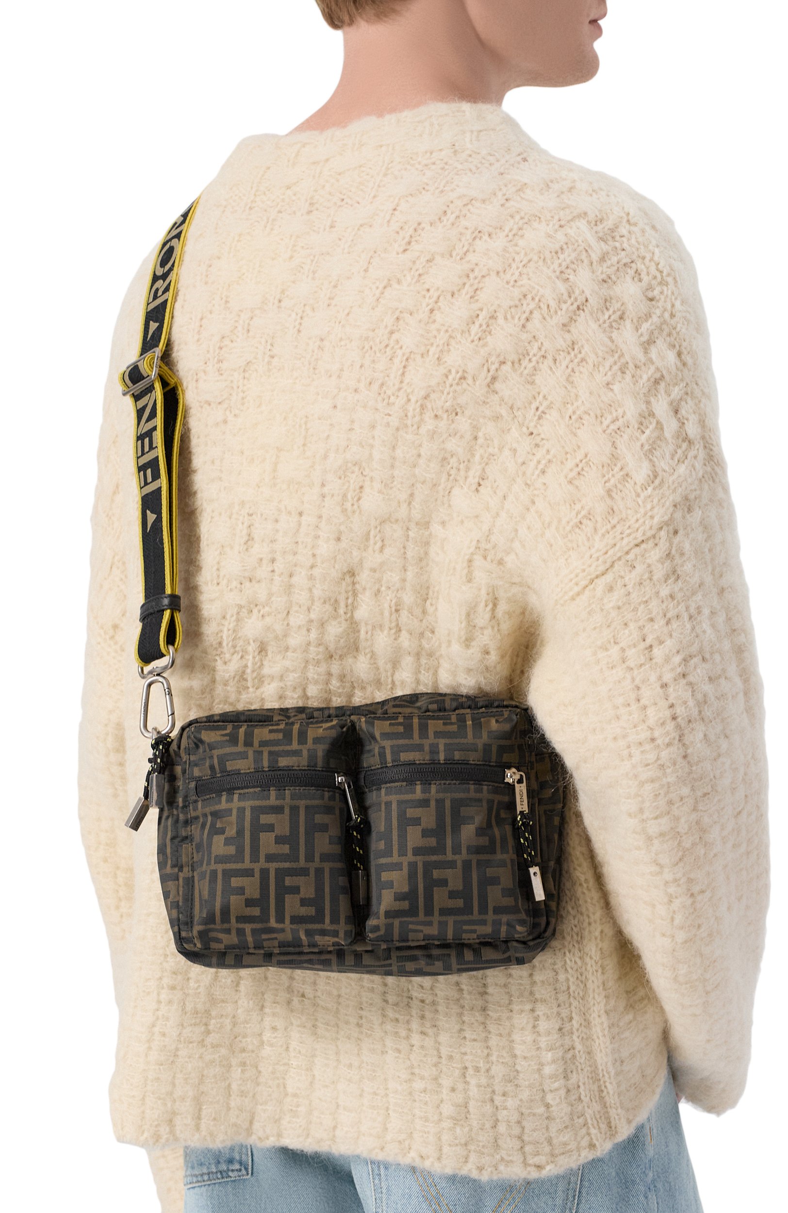 Сумка FENDI темно-коричневого цвета по цене 313500 руб., арт. 7VA695/B12N, фото 2 Сумка FENDI, арт. 7VA695/B12N, фото 2