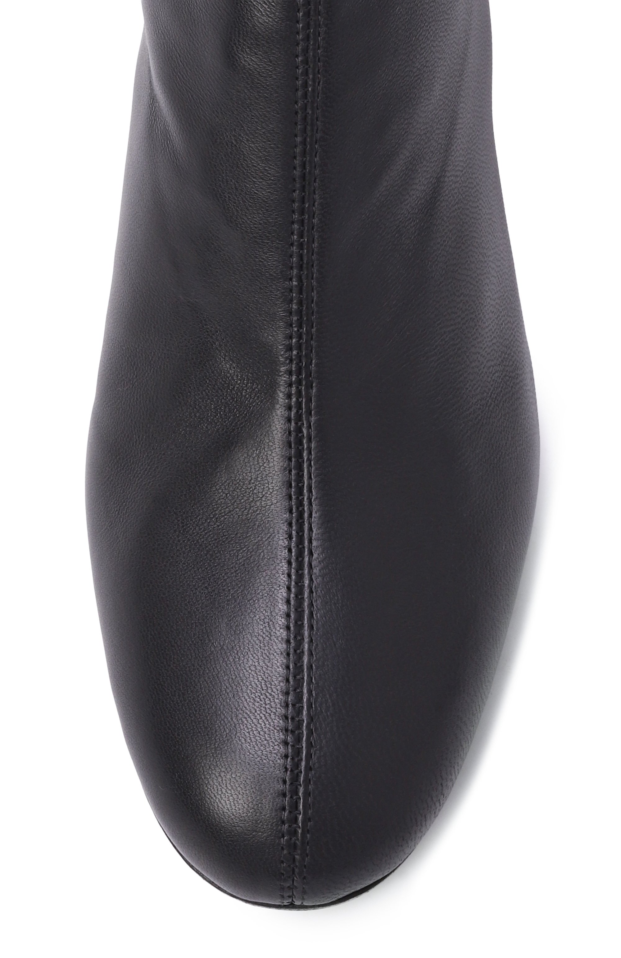 Кожаные ботильоны saint honore 50 AQUAZZURA черного цвета по цене 87900 руб., арт. SH0MIDB0/NAP, фото 6 Кожаные ботильоны saint honore 50 AQUAZZURA, арт. SH0MIDB0/NAP, фото 6