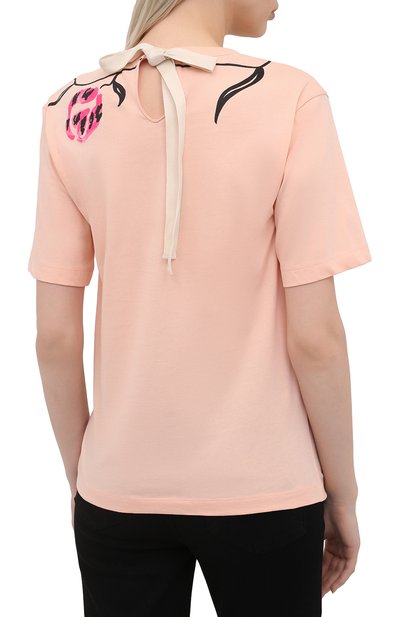 Хлопковая футболка MARNI, арт. THJE0220P1/USCR28, фото 4