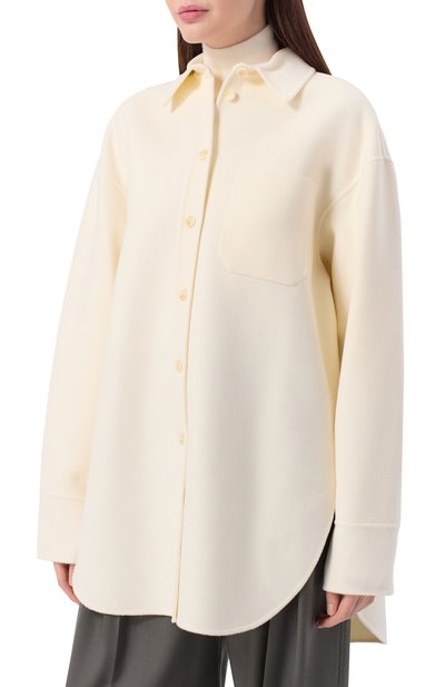 Шерстяная рубашка SPORTMAX, арт. RIBER, фото 3