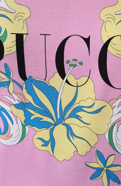 Хлопковая футболка EMILIO PUCCI розового цвета по цене 36700 руб., арт. 0EJP45/0E994, фото 5 Хлопковая футболка EMILIO PUCCI, арт. 0EJP45/0E994, фото 5
