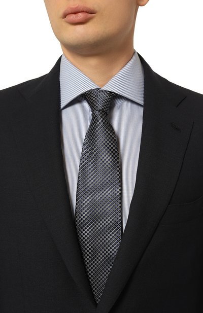 Шелковый галстук ZEGNA, арт. 1P8/Z8D83TA8, фото 2