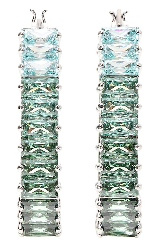 Серьги Matrix Swarovski 5705787 Зелёный 5705787