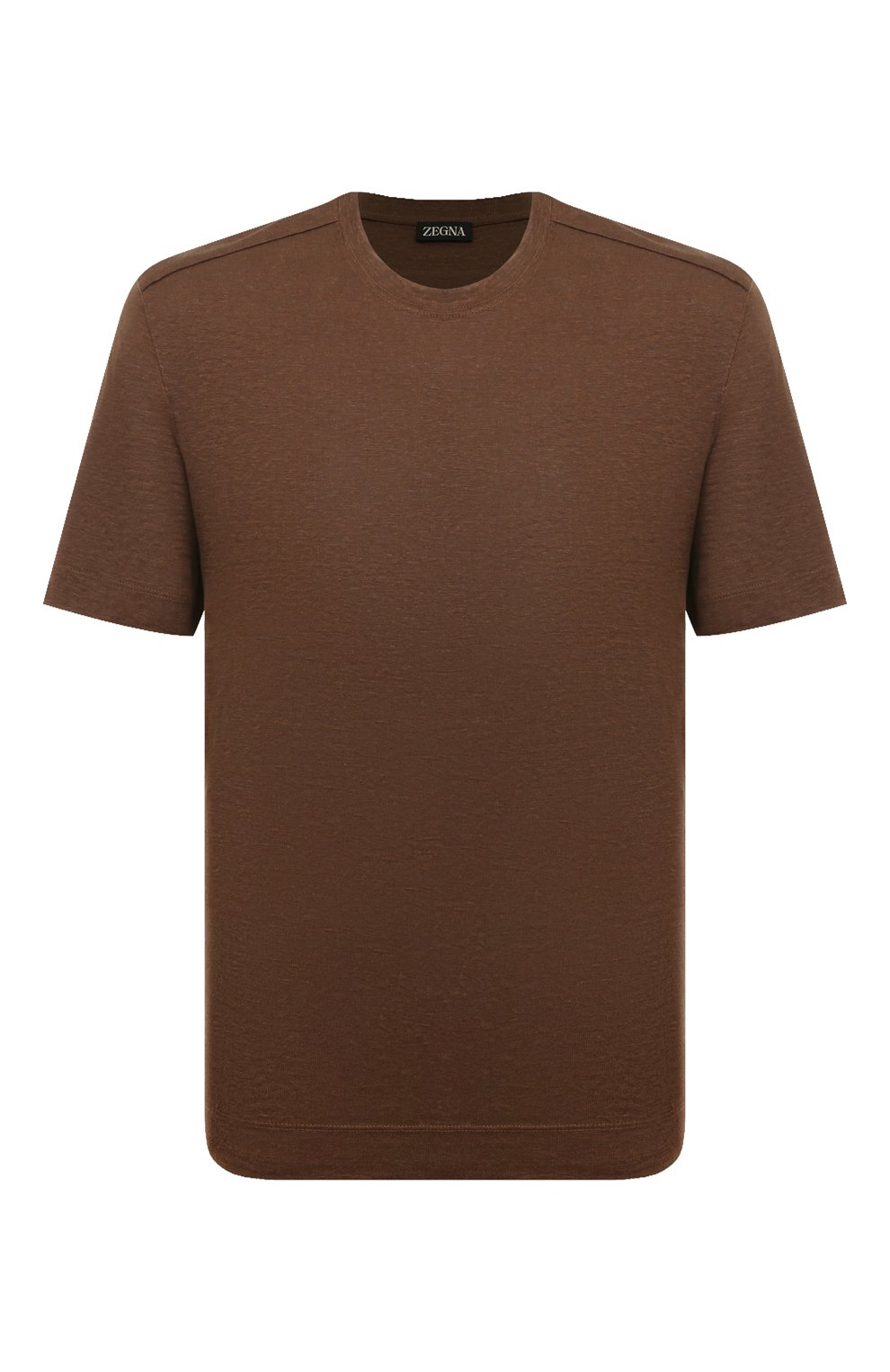 Льняная футболка ZEGNA, арт. UD376A7/D783, фото 1