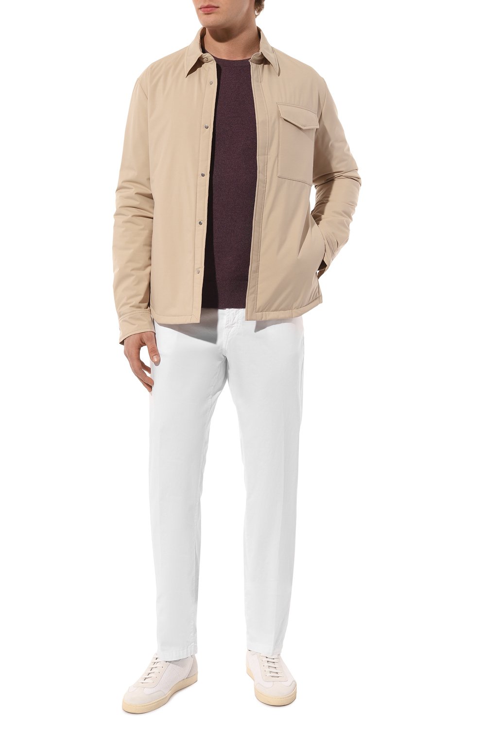 Хлопковые брюки KITON, арт. UPNJSK0600D, фото 2