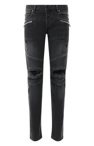 Джинсы с потертостями BALMAIN, арт. SH05336/Z160, фото 1