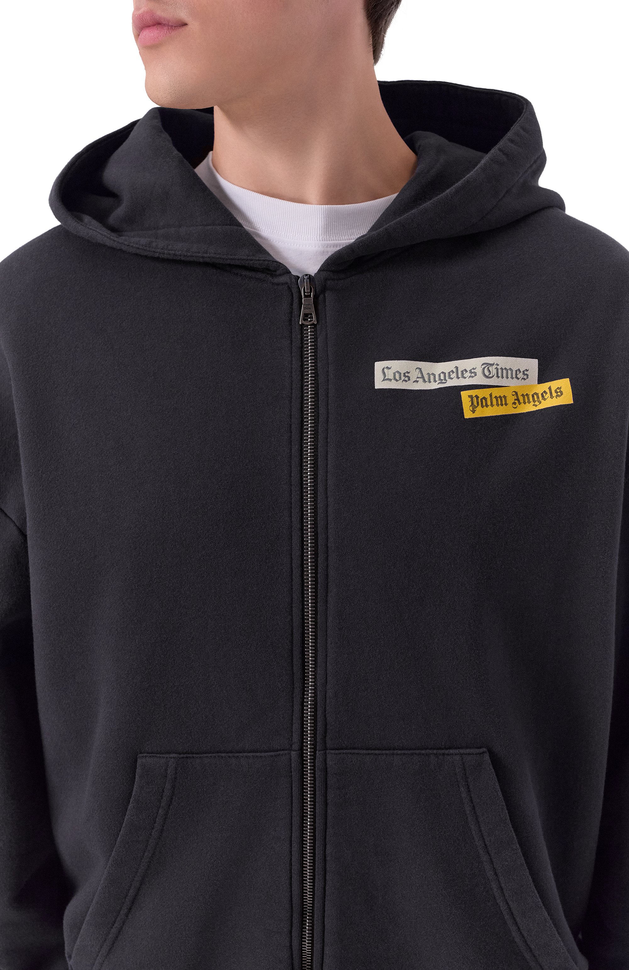 Хлопковая толстовка PALM ANGELS, арт. PMBE029F25FLE001, фото 5