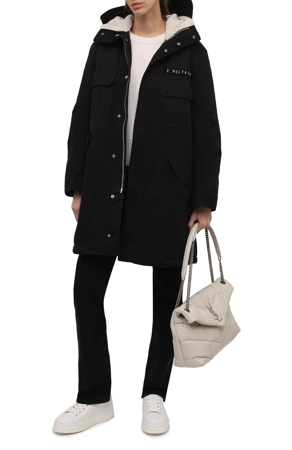 Хлопковая парка ZADIG AND VOLTAIRE, арт. WW0W00540, фото 2