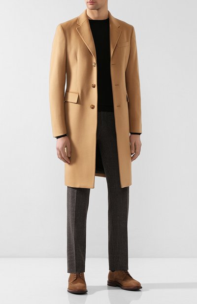 Замшевые дерби BRUNELLO CUCINELLI светло-коричневого цвета по цене 99500 руб., арт. MZUNETK876, фото 2 Замшевые дерби BRUNELLO CUCINELLI, арт. MZUNETK876, фото 2