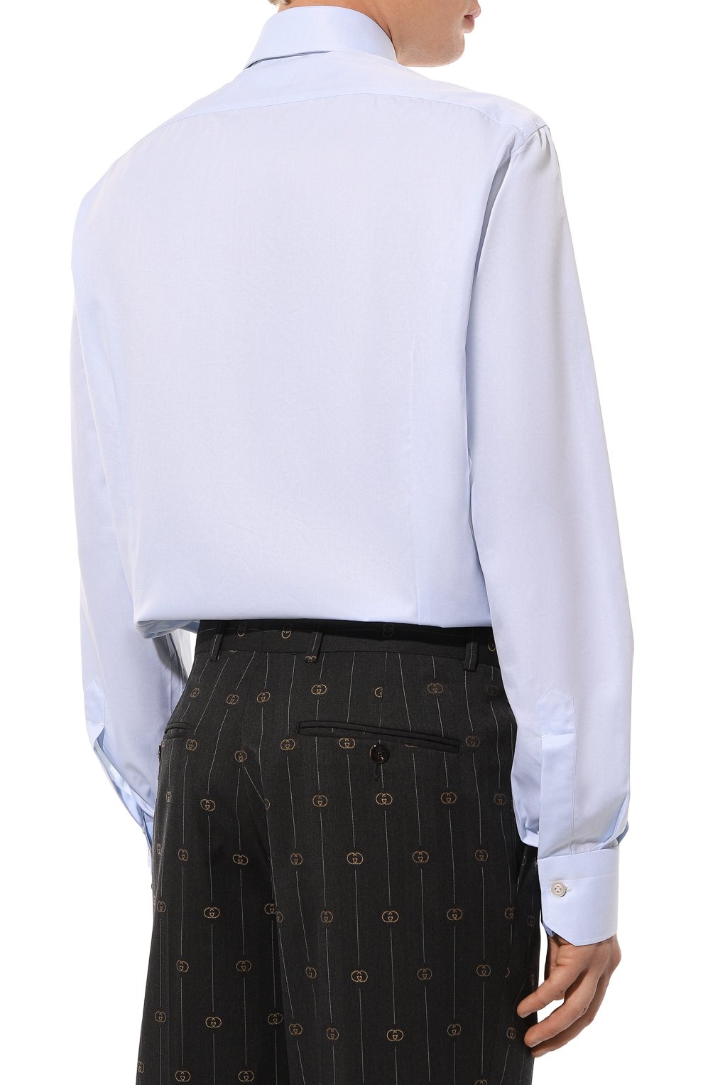 Хлопковая сорочка KITON, арт. UCCH0660702, фото 5