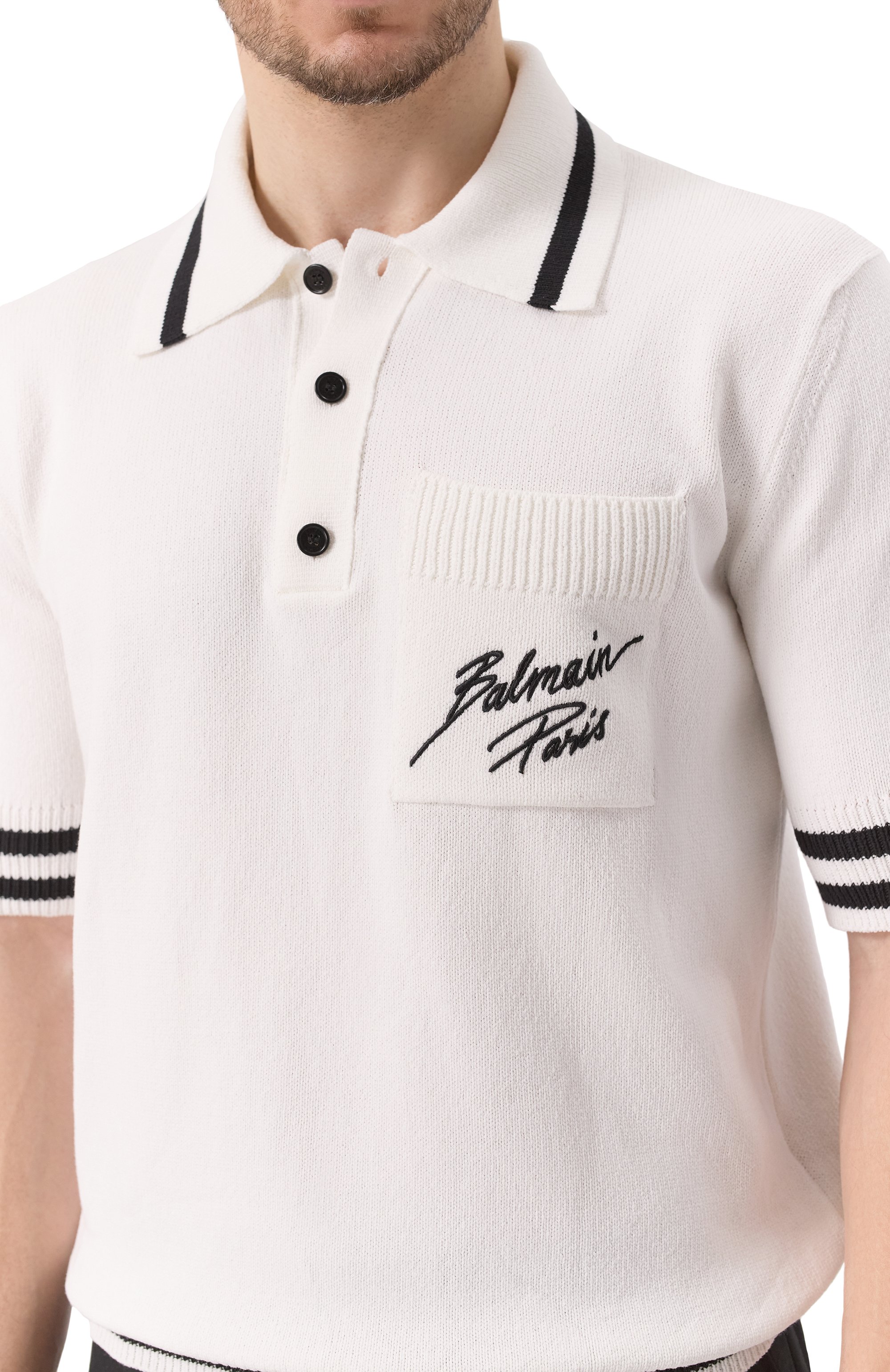 Поло BALMAIN, арт. EH0GB046/KI49, фото 5