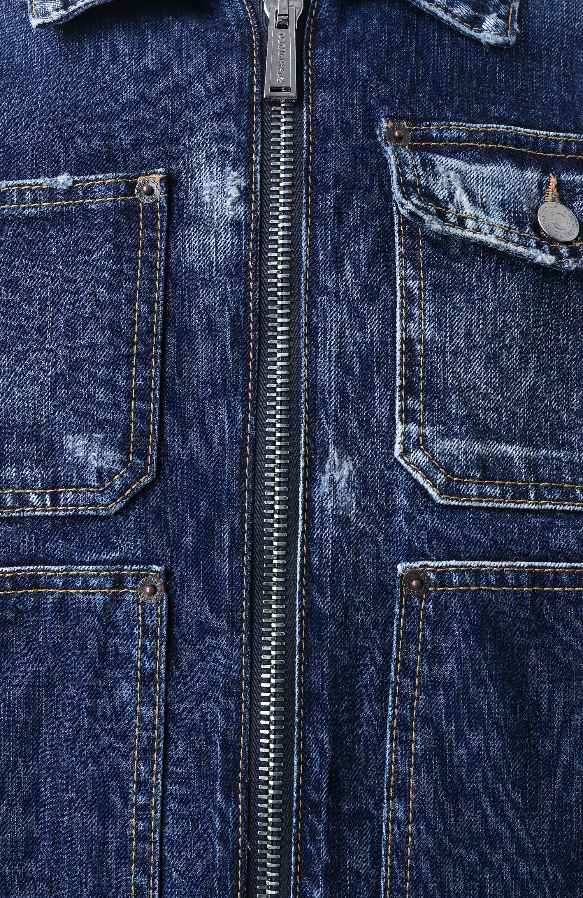 Джинсовая куртка DSQUARED2, арт. S74AM1552/S30309, фото 6