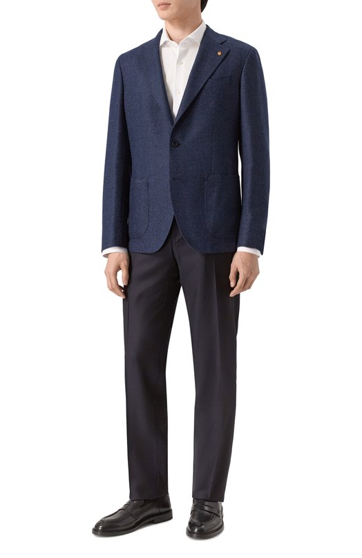 Хлопковая сорочка BOSS 50556106 Белый  50556106 Фото 2