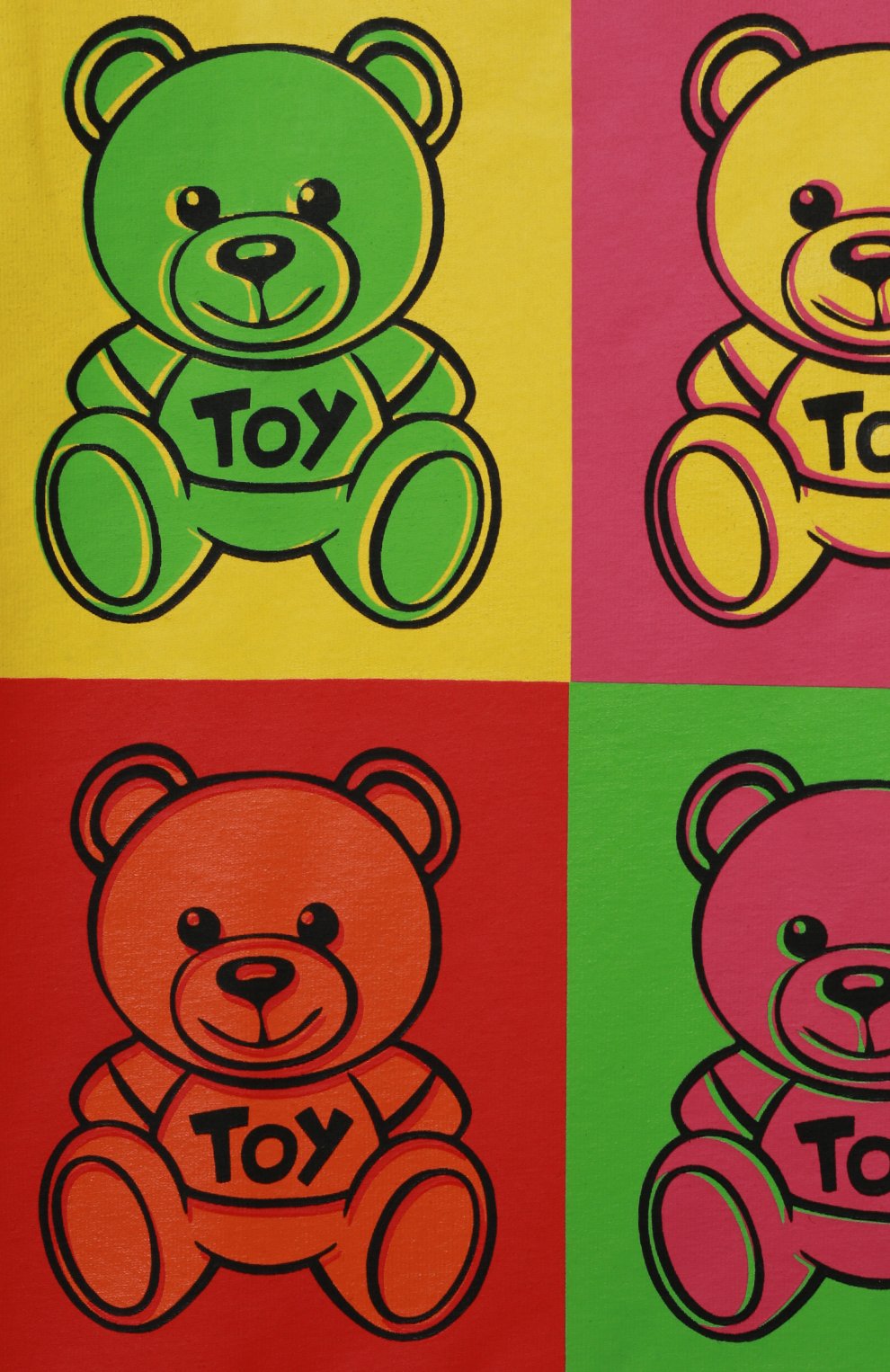 Хлопковый свитшот MOSCHINO, арт. HUF066/LDA38/4A-8A, фото 3