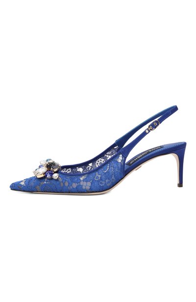 Текстильные туфли rainbow 60 DOLCE & GABBANA, арт. CG0711/AQ074, фото 4