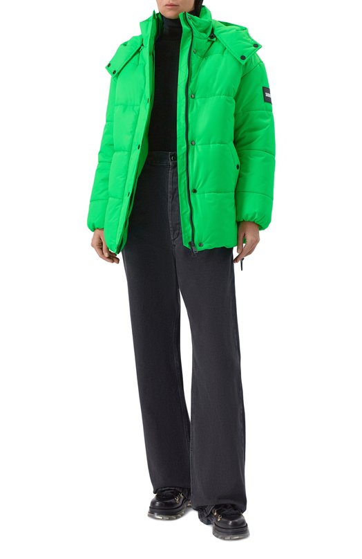 Пуховик Sasha Kim SK-00001104 Зелёный  SK-00001104 Фото 2