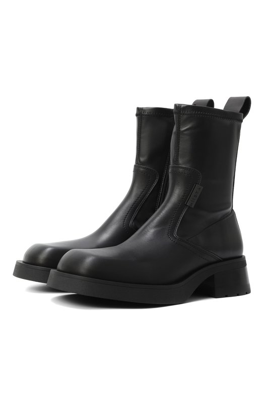 Кожаные ботинки New Oliana Miista E8_3858 Чёрный E8_3858