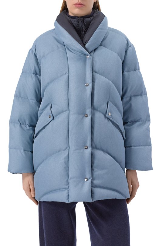 Пуховик Add 12AWHJ44R Голубой  12AWHJ44R Фото 3