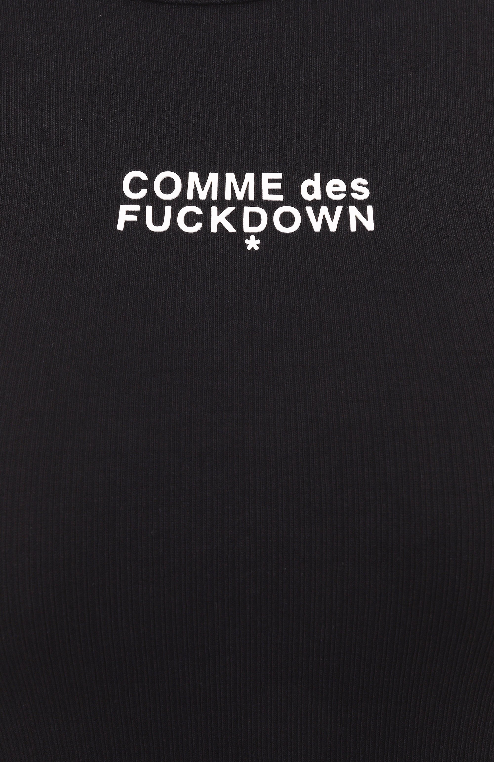 Хлопковое боди COMME DES FUCKDOWN, арт. CFABW01244, фото 6