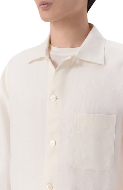 Льняная рубашка STEFANO RICCI, арт. SP008363/BN2930, фото 5