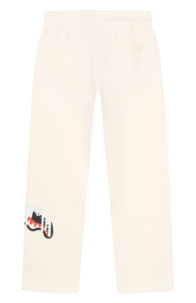 Хлопковые брюки SPRAYGROUND, арт. SPY1574GIV0/SILVER DRIP 0VER PANTS IV0, фото 2