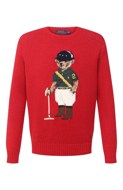 Свитер из хлопка и льна POLO RALPH LAUREN, арт. 710798335, фото 1