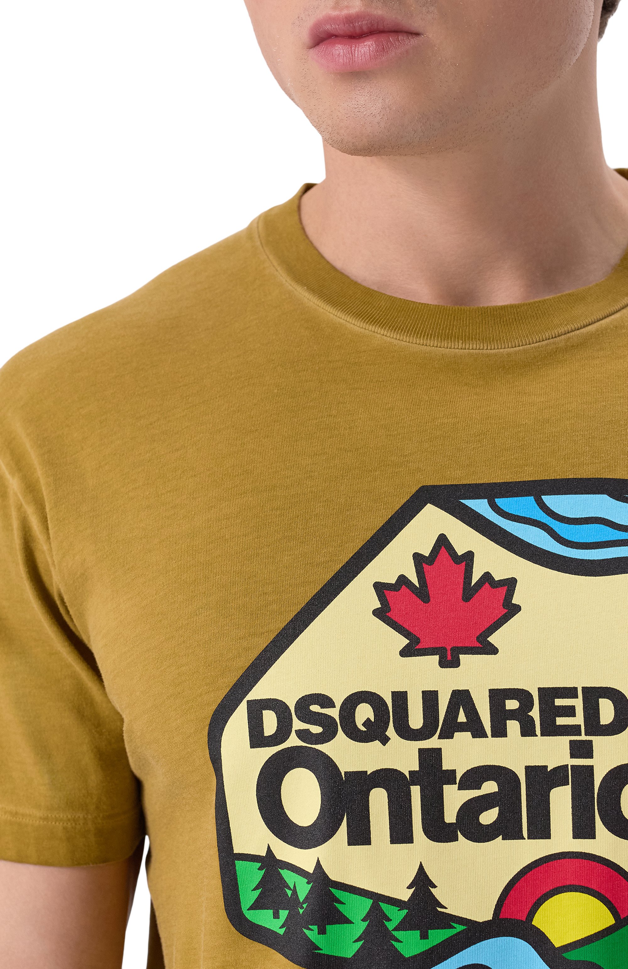 Хлопковая футболка DSQUARED2, арт. S74GD1392/D20035, фото 5